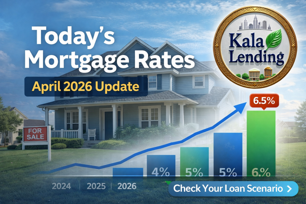 today’s mortgage rates April 2026 chart
